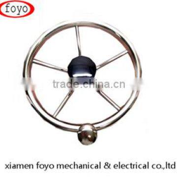 stainless steel steering wheel yacht destroyer steeering wheel