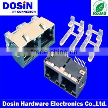 internet RJ45 Connectors, unshielded RJ45 plug Connector for pcb mount , Modular Jack