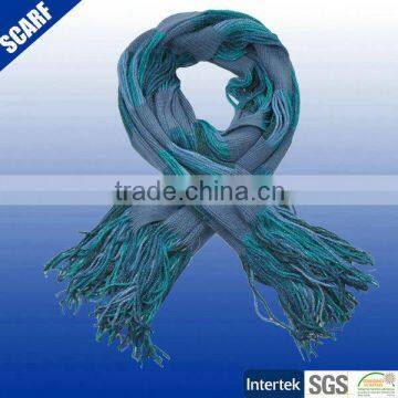 Newest fashion custom arcylic knitted scarf