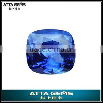 men square princess cut created blue sapphire