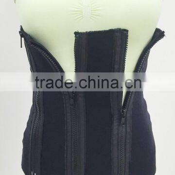3 Step Removable Zipper back support Slimming waist trimmer belt