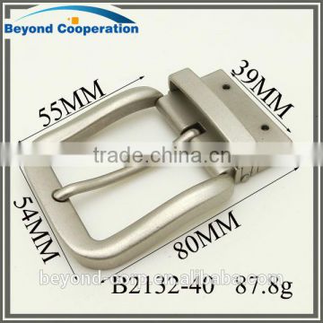 40mm casual type reversible two-side replaceable stripe buckle