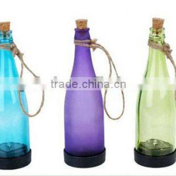 Solar Bottle Light in different colors