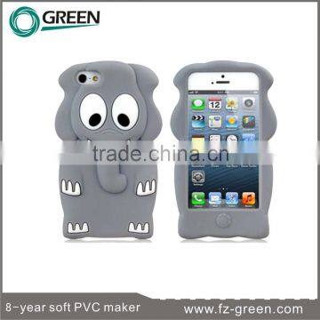 Elephant soft pvc phone case