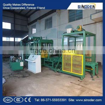 Sinoder Brand QT concrete block making machine