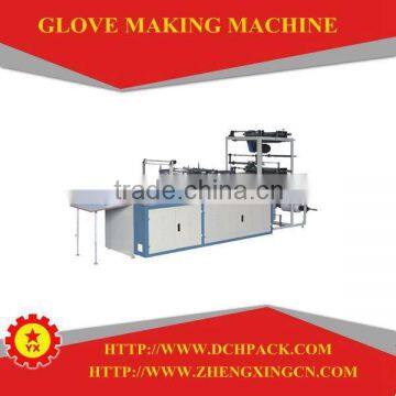 Plastic disposable medical gloves machine