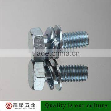 3Cr Blue Zinc Plated Carbon Steel SEMS Machine Screw photo-4