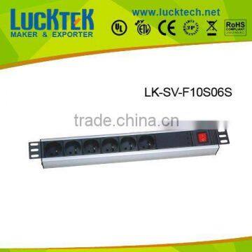 19inch 1U standard PDU socket