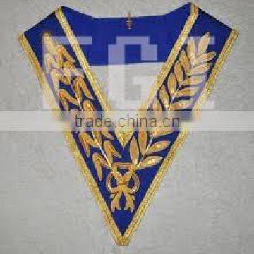 Machine Embroidery Masonic Collar