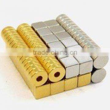 gold neodymium magnet nickecl neodymium magnet