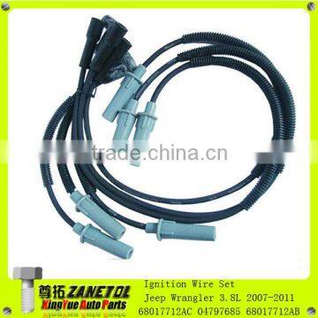 Ignition Wire Set 68017712AB 04797685 Fit Jeep Wrangle Ignition Wire Set 68017712AC