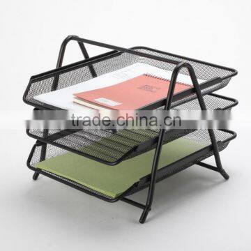 metal mesh 3 tier document tray B82001A