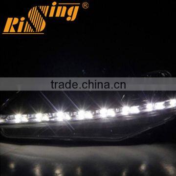 Fox Modified Headlamps Assembly Line LED Day Lights Double Xenon Lamp Light Lens Headlight photo-3