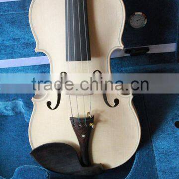 (FV-10UE) unpainted violin with natural flame