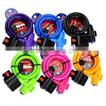 High quality Bicycle Combination Lock/ Bike Chain Lock /Bicycle Lock