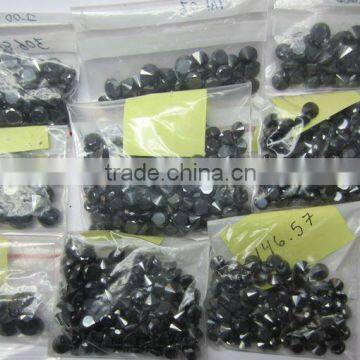 SUPER QUALITY BRILLIANT ROUND CUT LOOSE BLACK MOISSANITE DIAMONDS