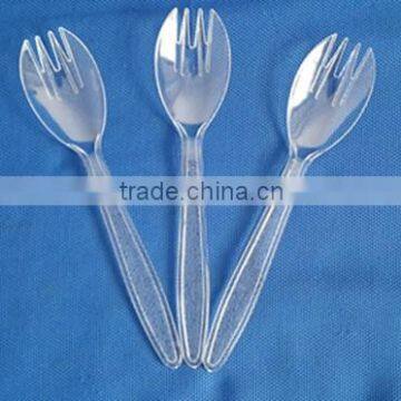 PS material plastic spork