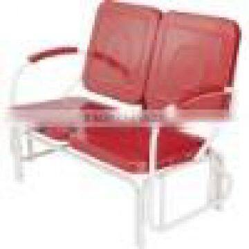 [Super Deal]Double Seats, Metal Glider Chair