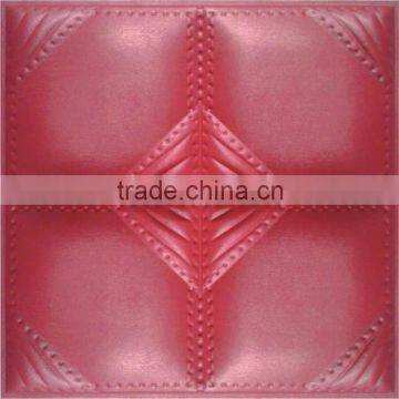 Hing beam slab soft package. TV setting wall, sofa background. The hotel project. KTV project