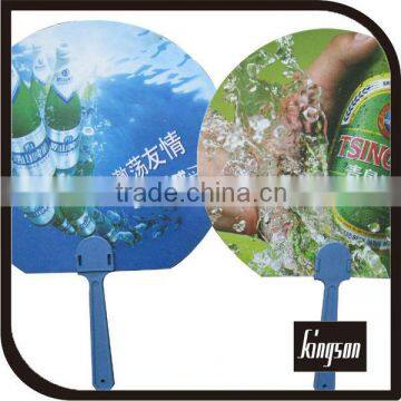 chopsticks handle promotion pp printing fan