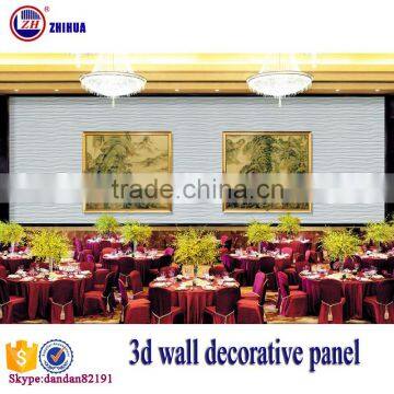 Eco-friendly 3d effect wood decorative wall panel 3d decorative wall paneling