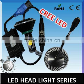 Super bright canbus high lumen SMD led patent cooling system design h11 cree led head light