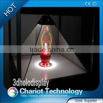 15 inch outdoor 3d hologram display box, display showbox for advertising.