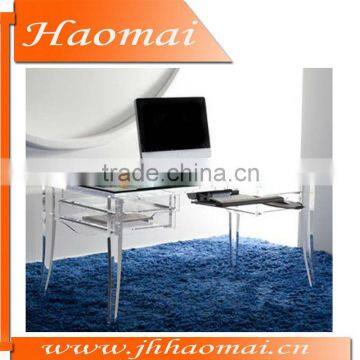 2013 acrylic computer desk,office desk,clear office computer table design,office sets