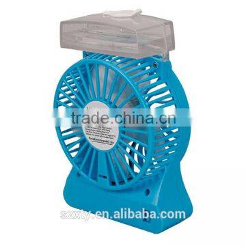 New Products in China Market 2016 Portable Fan Spray Humidification Fan