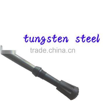 Popular Red Four Sections Carbon Fiber Telescopic Trekking Pole Nordic Walking Stick photo-5