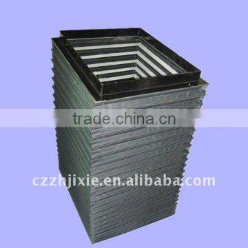 CNC linear guides accordion bellow cover