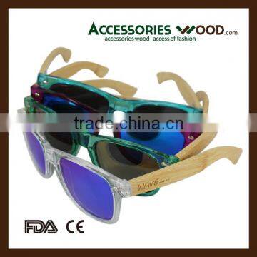Fashional Colorful Sunglasses Wooden From China Factory photo-2
