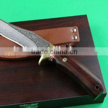 OEM M2 damascus hunting collection knives with gift box