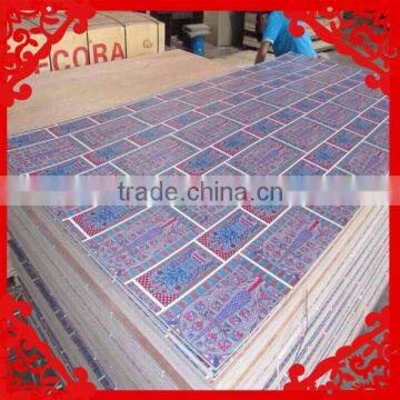 2.7mm Flower Design Paper Overlaid Plywood from own factory to Africa market Mobile: 0086-13730996153