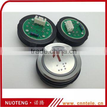 AK-22B 12v 24v arrow up sign red elevator push button switch