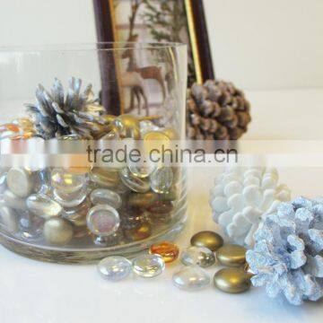 christmas style glass gems mix