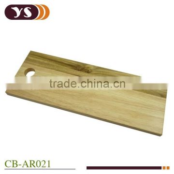 rubber wooden and acacia wooden combine cutting board