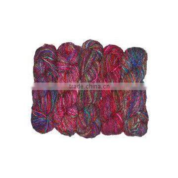RECYCLED SARI SILK YARN photo-4