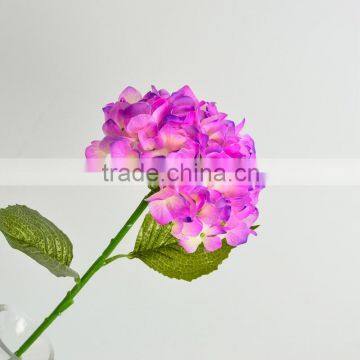 2016 Most Hot Selling Artificial Real Touch Wedding Flower Hydrangea