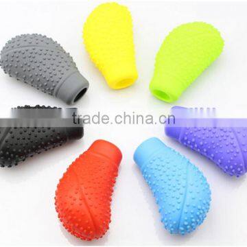 New design auto cars gear silicone cover / parking brake silicone cover set / Handbrake Cover