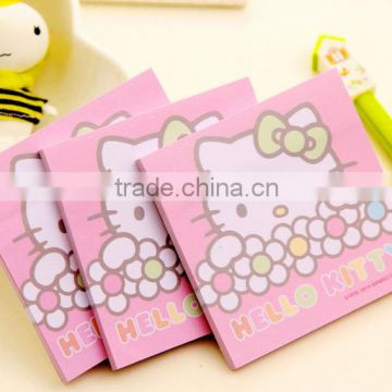 custom note pad with cat in good quality