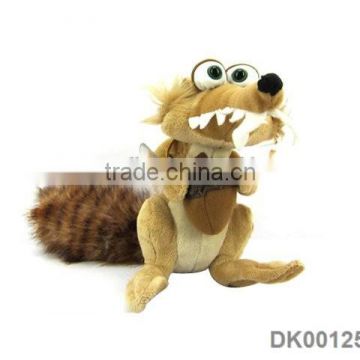 China Manufacturer Wholesale Plush Squirrel Toy