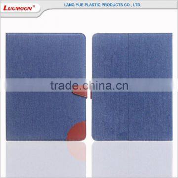 Hot Sell Universal Denim pu Leather Flip Tablet Case Cover for Huawei Mediapad m2