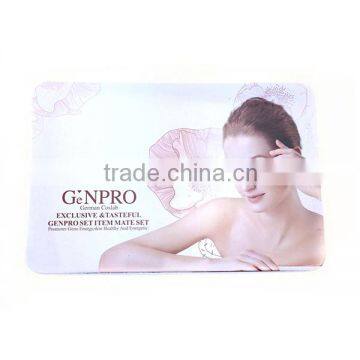 Good quality lip balm tin makeup tin can cosmetic tin box