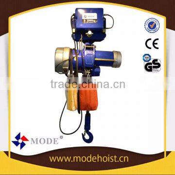 1 T 380v high quality electric chain hosit for truss lifting with chain bag