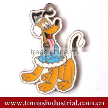 Hot selling promotional popular dog shape keychain