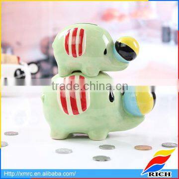 wholesale customized cute elephant coin pot