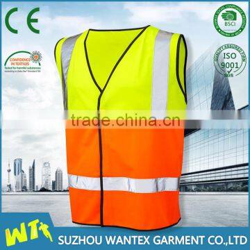 Cheap Mens hi viz safe cooling printed vest reflecting for gardeners