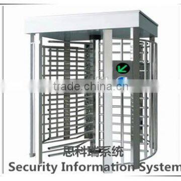 Factory door entry full height turnstile/ Time attendance full height turnstile