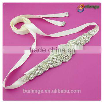 wholesale western bride lady dressy metal fancy rhinestone belt for wedding dress